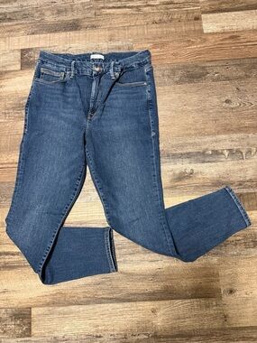 Good American Women’s Dark Blue Skinny Jeans Size 14